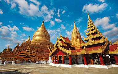 Shwedagon Pagoda ,	Myanmar