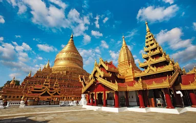 Zelfklevend Fotobehang Shwedagon Pagoda , Myanmar © imagehub