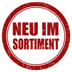 Grunge Stempel rot rund NEU IM SORTIMENT