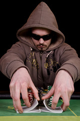 Poker player Shuffler