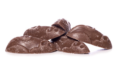 chocolate mice sweets cutout