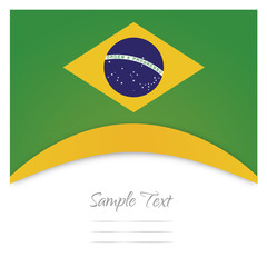 Hintergrund Wallpaper Brasilien Flagge - WM 2014