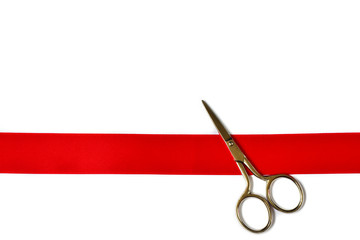 Ribbon and Scissors