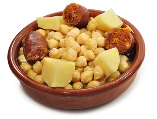 Potaje de garbanzos.