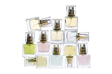 Bottles of perfume