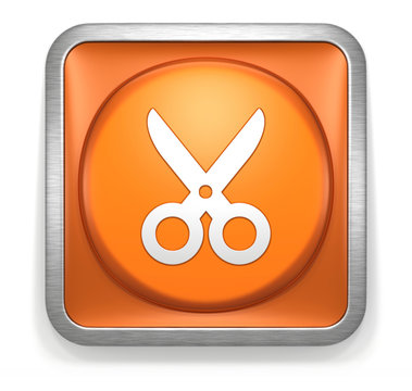 Scissors_Orange_Button
