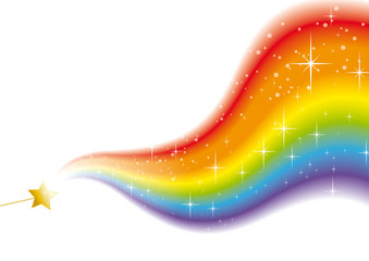 wand rainbow sparkles white 2