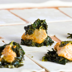 chicken breast in puff pastry