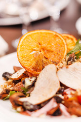 chicken salad with orange