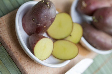 small red potatoes