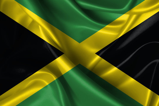 Wavy Flag of Jamaica