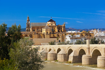 Fototapeta premium Bridge at Cordoba Spain