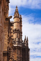 Cathedral La Giralda at Sevilla Spain