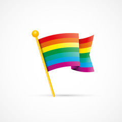 drapeau gay, arc-en-ciel