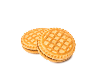 sandwich biscuits with chocolate filling