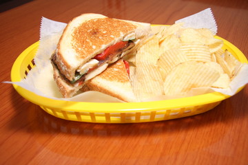 Portobello Mushroom Sandwich