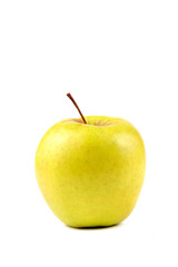 Apple on white background