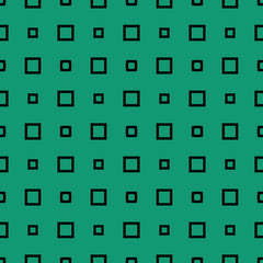Green pattern with rectangles