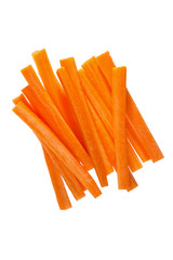 Fresh carrots sticks