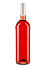 Rosé wine bottle