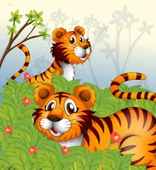 Tragetasche Tiger im Wald © GraphicsRF