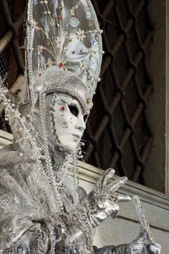 Karnevalsmaske in Venedig