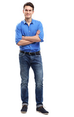 Young man standing