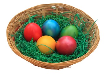 Ostereierkorb