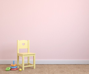 Interior of playroom. © poligonchik