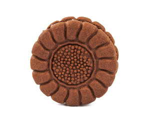 Chocolate cream cookies