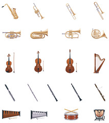 Vector Instruments of the Orchestra © Taras Livyy