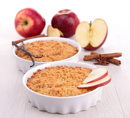 apple crumble