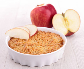 apple crumble