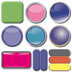 Apps, Button, Schalter, Knopf, Icon, Sammelbogen,