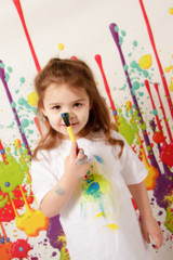 Child Painting