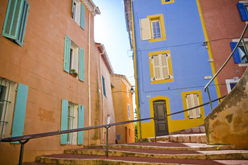 city centre of Aubagne, near Marseille, France