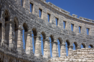 Obraz premium Pula - Arches at the Arena
