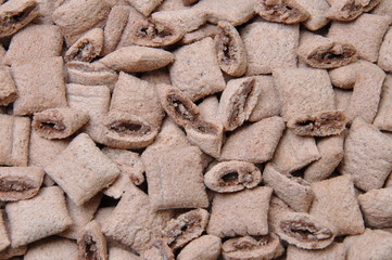 Crunchy chocolate to milk for breakfast