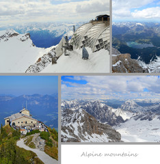 Alpine mountains