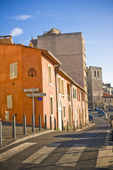 the city centre in Marseille , France