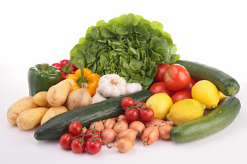 abundance of vegetables