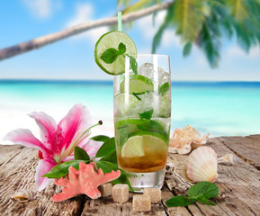 Mojito cocktail