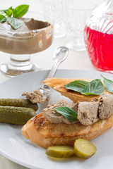 Chicken liver pate