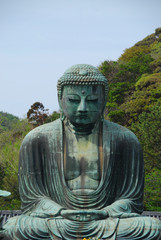 Fototapeta premium Statue du Daibutsu à Kamakura