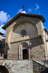 Radda in chianti, Propositura di San Nccolò, Toscana 3