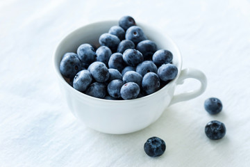 fresh blueberries