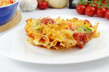 italian pasta bake - italienischer Nudelauflauf
