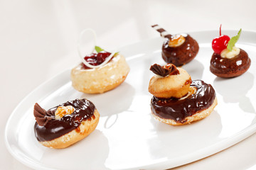 chocolate pastries
