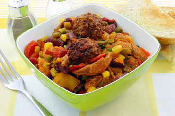 western pan meal - Westernpfanne