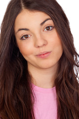 Fototapeta premium Pretty young girl